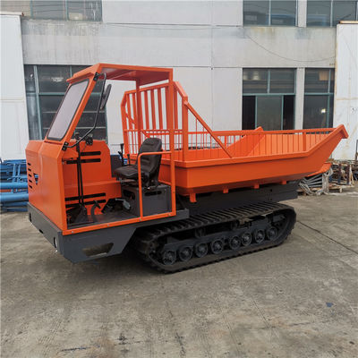 descarregador do óleo de palma de Mini Dumper 4wd da esteira rolante de 2800mm com elevador de Scissior