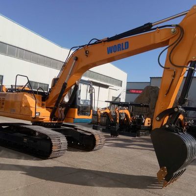 Equipamento mover-se de terra longo de baixo nível de ruído de Mini Excavator 0.8m3 do braço