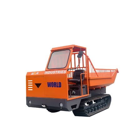 Trator de esteira rolante 4WD agrícola Mini Dumper For Fruits Transport