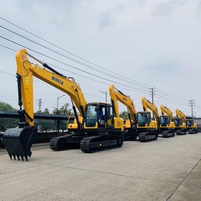 máquina escavadora hidráulica de 21 toneladas da esteira rolante