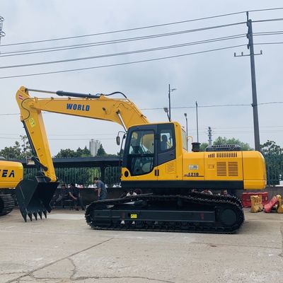 máquina escavadora hidráulica de 21 toneladas da esteira rolante