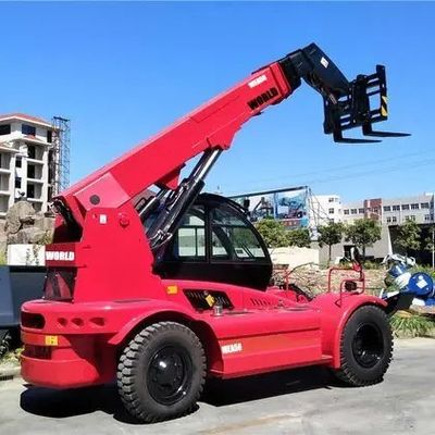 Empilhadeira telescópica do alimentador da certificação de Ton Rough Terrain Forklift With do mundo 5