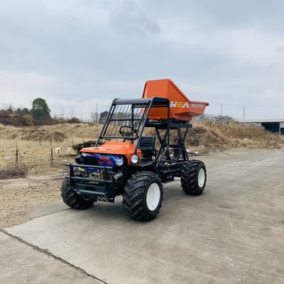 Trator de exploração agrícola elétrico da mini transmissão do câmbio sincronizado do trator de 4 rodas 800KG