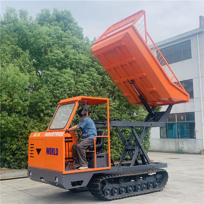 Auto do jardim que carrega o recipiente do elevador de Mini Dumper Crawler Type With