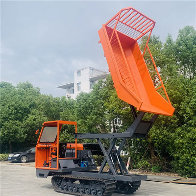 4x4 a esteira rolante Mini Dumper High Lifting Small seguiu o descarregador com o motor de 3 cilindros
