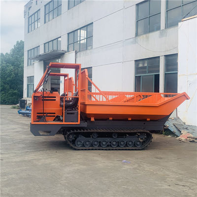 esteira rolante Mini Trator Mini Crawler Carrier de 2800mm em plantações do óleo de palma