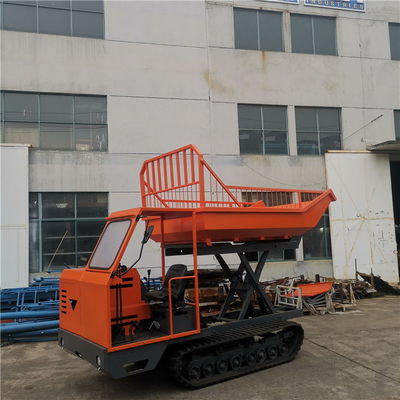 o óleo da palma de 1600mm Mini Crawler Trator Dumper For frutifica transporte