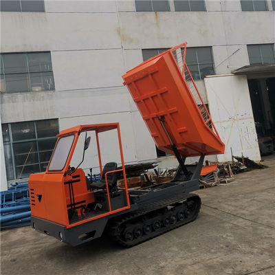 o óleo da palma de 1600mm Mini Crawler Trator Dumper For frutifica transporte