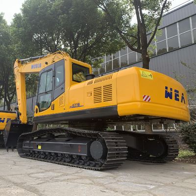 Máquina escavadora hidráulica 0.9m3 Mini Excavator elétrico da esteira rolante da operação eficiente