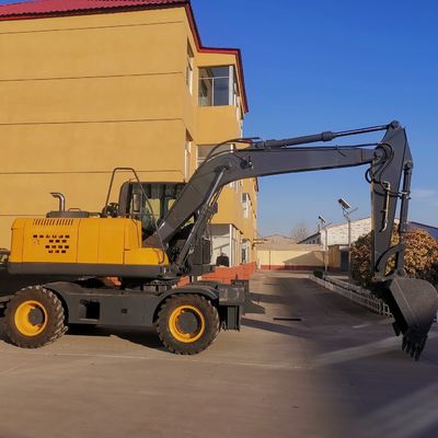 Máquina escavadora pequena Machine da cubeta de 4WD Mini Digger Machine 0.6m3