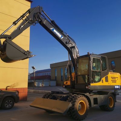 O log luta a máquina de escavação pequena de Mini Hydraulic Excavator Hydraulic Brake