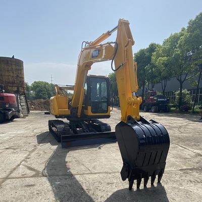 Estojo compacto de 8 toneladas hidráulico Mini Excavator de Mini Excavator da operação flexível
