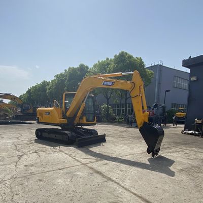 Escavador rodado pequeno de Mobility Yanmar Micro da máquina escavadora da estabilidade