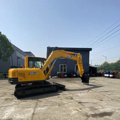 Máquina escavadora pequena segura User Friendly Yanmar 8 Ton Excavator do agregado familiar