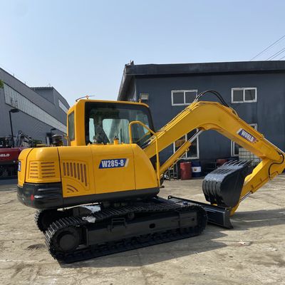 Máquina escavadora pequena segura User Friendly Yanmar 8 Ton Excavator do agregado familiar