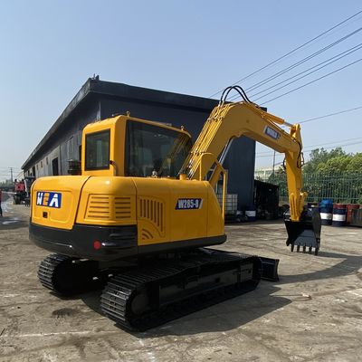 2200kw Mini Crawler Excavator Yellow Color micro Mini Excavator