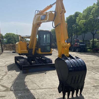 máquina escavadora de 8 toneladas For Construction Work de Mini Crawler Excavator Yanmar Mini