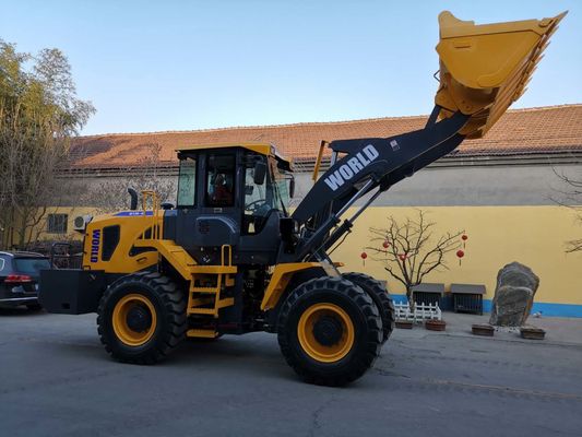Carregador pequeno 92kW Front Loader Construction Equipment da roda da aparência aerodinâmica