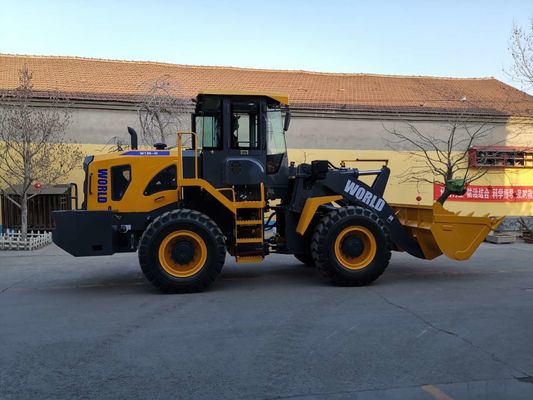 Carregador pequeno 92kW Front Loader Construction Equipment da roda da aparência aerodinâmica