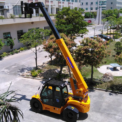 Empilhadeira telescópica do alimentador da flexibilidade com a forquilha intensa alta