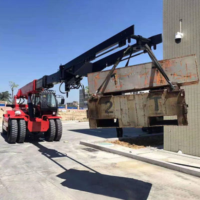 Empilhadeira telescópica Crane Loader telescópico de poupança de energia do alimentador da suspensão rígida
