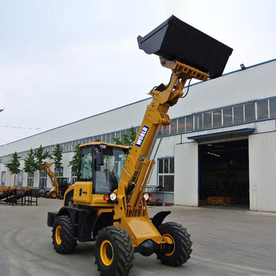 A boa mobilidade Front Telescopic Wheel Loader 4WD com estende o crescimento da cubeta