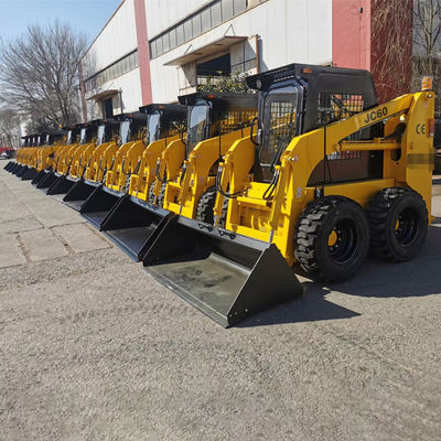 Segurança de Powerplus Bob Cat Small Skid Steer Loader com vassoura JC60