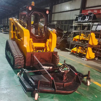 Carregador elétrico do patim de Bob Skid Steer Track Loader para a remoção de neve