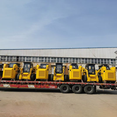 Carregador elétrico do patim de Bob Skid Steer Track Loader para a remoção de neve