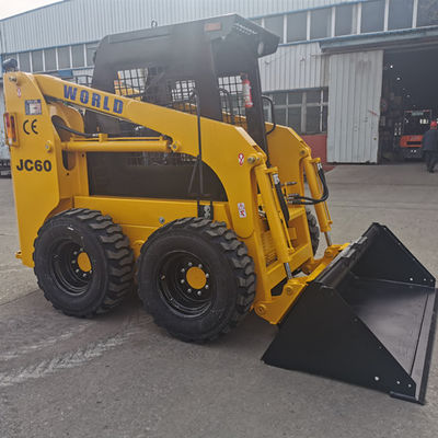Carregador seguido esteira rolante do boi do patim de Mini Small Skid Steer Loader 220V