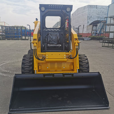 Carregador seguido esteira rolante do boi do patim de Mini Small Skid Steer Loader 220V