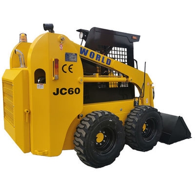 Carregador pequeno eficiente versátil do boi do patim com vassoura JC60