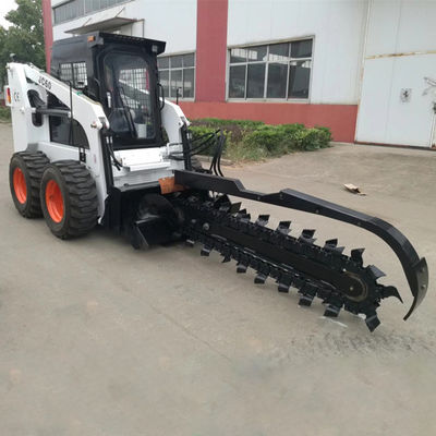 CE de alta capacidade pequeno do carregador 4WD do boi do patim para a construção