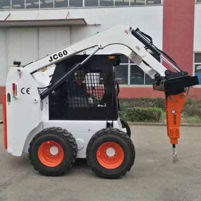 CE de alta capacidade pequeno do carregador 4WD do boi do patim para a construção