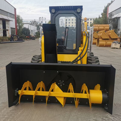 CE de alta capacidade pequeno do carregador 4WD do boi do patim para a construção