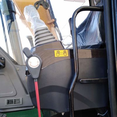 Máquina escavadora hidráulica Long Boom Excavator da esteira rolante do movimento de terras com exposição do LCD