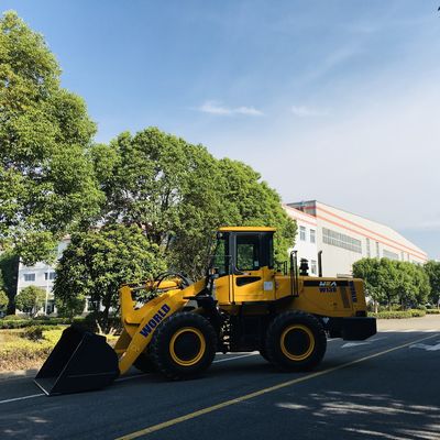 Carregador da roda do estojo compacto de Cummins Engine Front End Shovel Loader Turbocharged