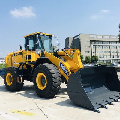 Poder forte de Front End Wheel Loader 162kW do motor de Weichai para a construção