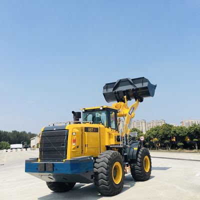 Poder forte de Front End Wheel Loader 162kW do motor de Weichai para a construção