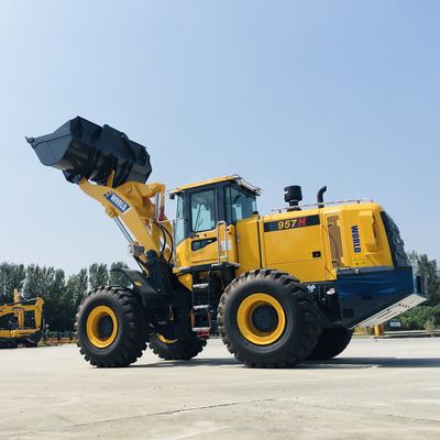 Electric Power roda tratores de Front End Loader Small Farm com a cubeta 3m3