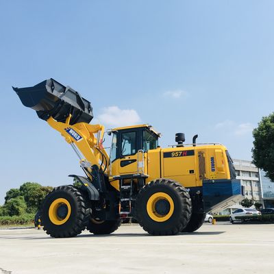 Payloader que articula o carregador da extremidade de Front End Wheel Loader Front com cubeta de 3m
