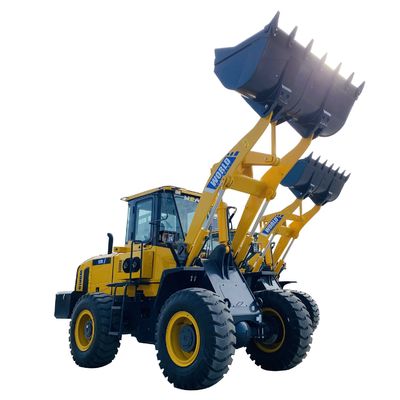 operação rápida refrigerar de água do motor de 2200rpm Front End Wheel Loader Cummins
