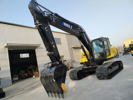 Terra da construção que move a cubeta hidráulica 0.8-1.2 cbm de Operating Weight 18000-30000kg da máquina escavadora da esteira rolante
