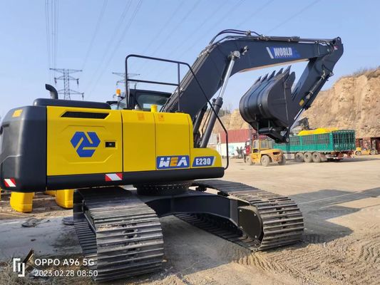 máquina escavadora hidráulica da esteira rolante da cubeta 1cbm com o Cummins Engine para mover-se de cancelamento da terra da montanha