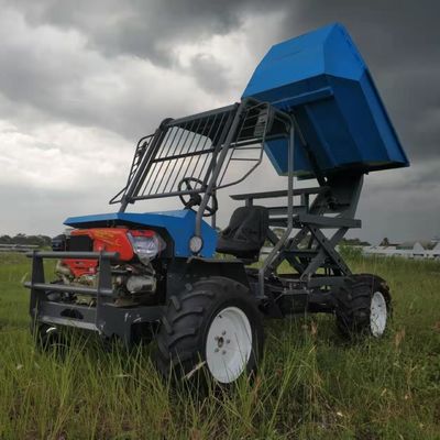 Óleo de palma 4WD que colhe o trator com manutenção fácil