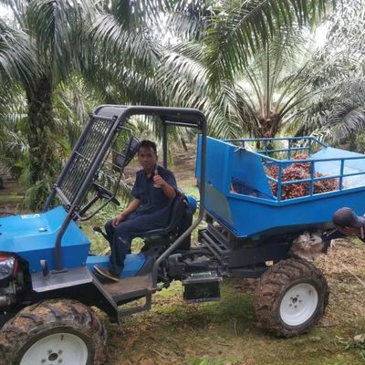 Trator aberto do táxi para plantações do óleo de palma com velocidade de PTO 240-1340rpm e o pneu agrícola