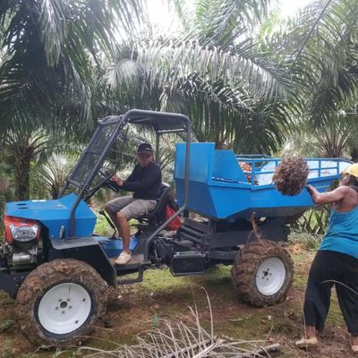 Sistema hidráulico Trator de óleo de palma para plantações agrícolas de óleo de palma