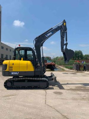 Mini Crawler Excavator 5.8*2.0*2.1m Máximo Digging Raio 6.1m similares a KOMATSU PC60