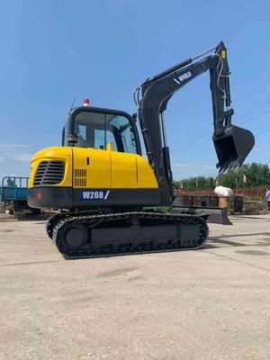 Mini Crawler Excavator 5.8*2.0*2.1m Máximo Digging Raio 6.1m similares a KOMATSU PC60