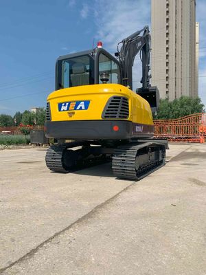 Mini Crawler Excavator 5.8*2.0*2.1m Máximo Digging Raio 6.1m similares a KOMATSU PC60
